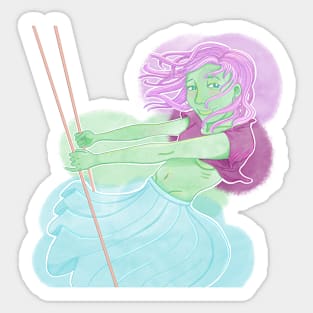 Pixie Girl Sticker